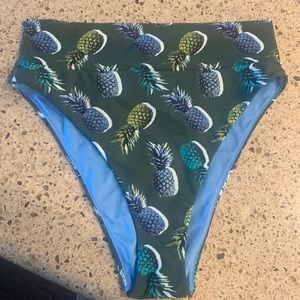 Brand New American Eagle high cut cheeky swim bottom!